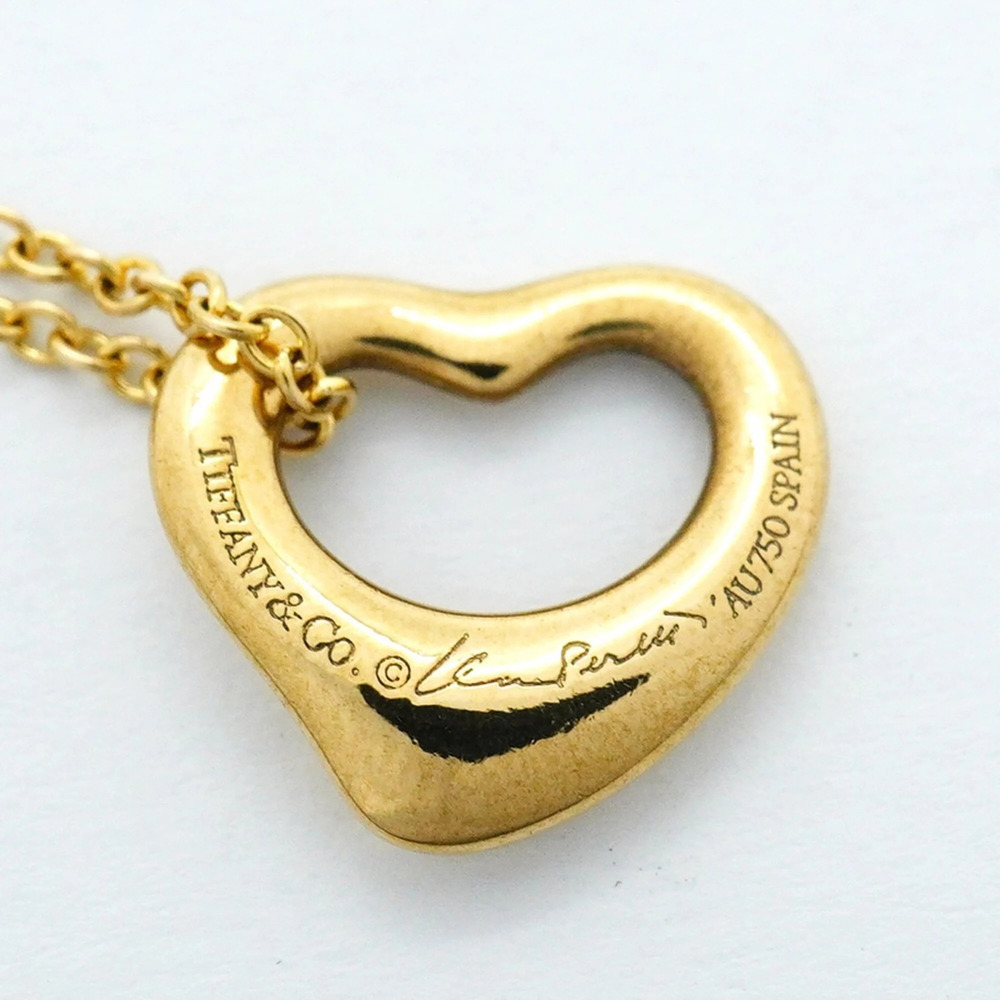 TIFFANY Authentic 18k Gold Heart Necklace - Picture 6 of 7